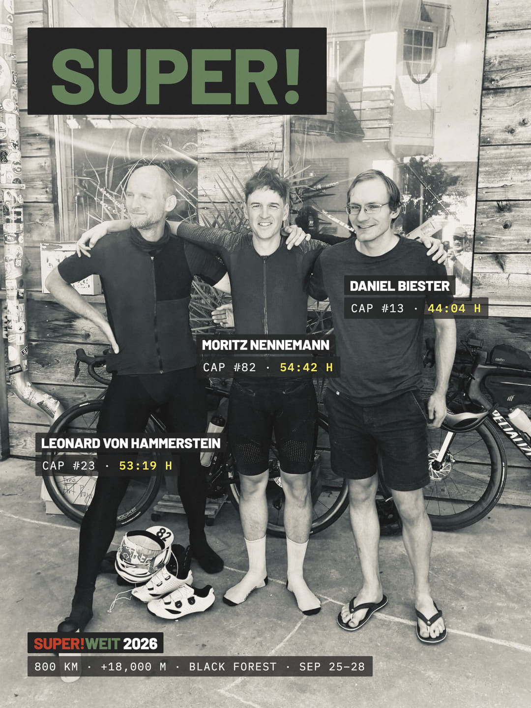 Leonard von Hammerstein, Cap #23 · Moritz Nennemann, Cap #82 · Daniel Biester, Cap #13
